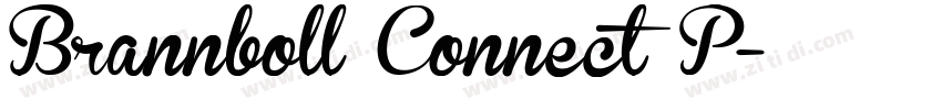 Brannboll Connect P字体转换